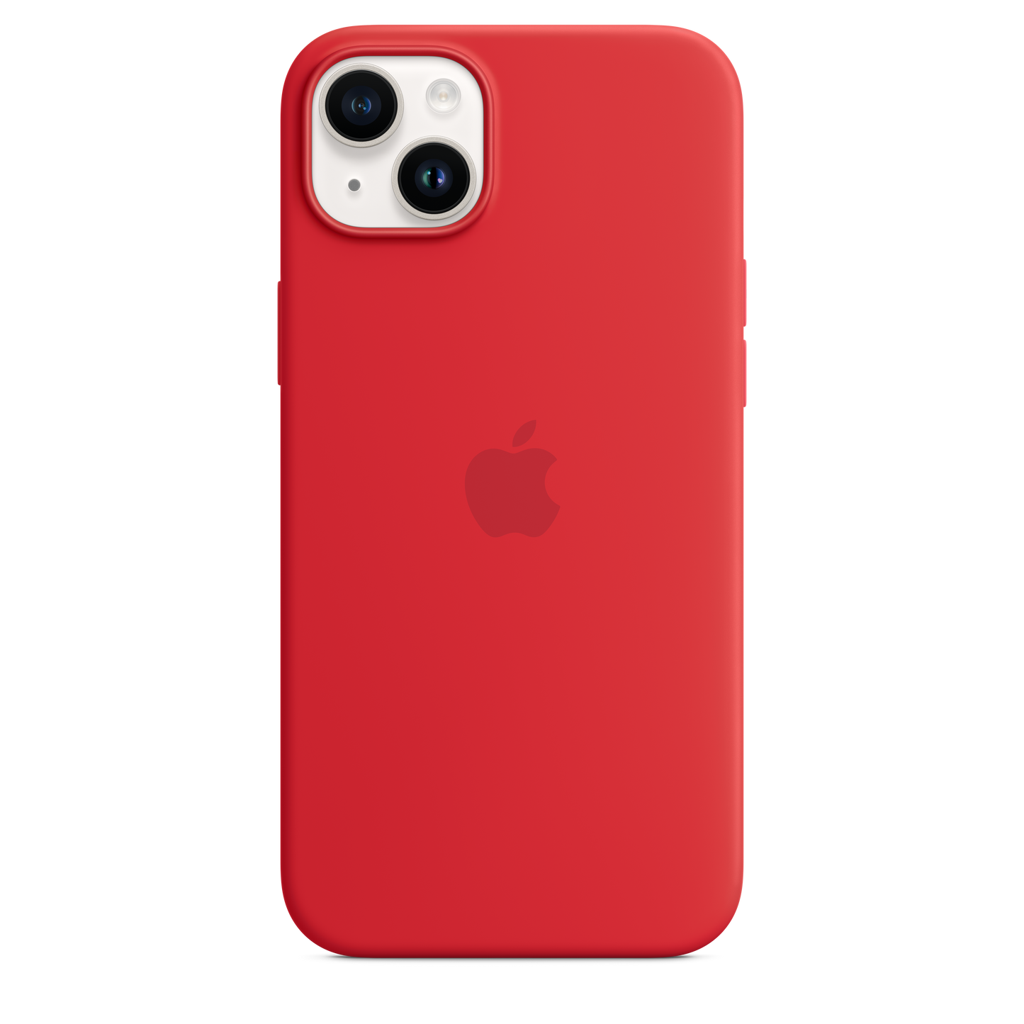 EOL Coque en silicone avec MagSafe pour iPhone 14 Plus - (PRODUCT)RED