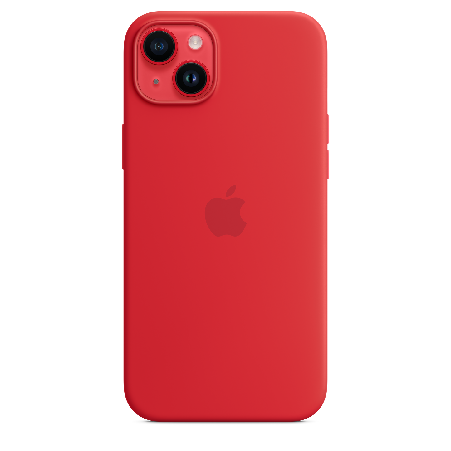 EOL Coque en silicone avec MagSafe pour iPhone 14 Plus - (PRODUCT)RED