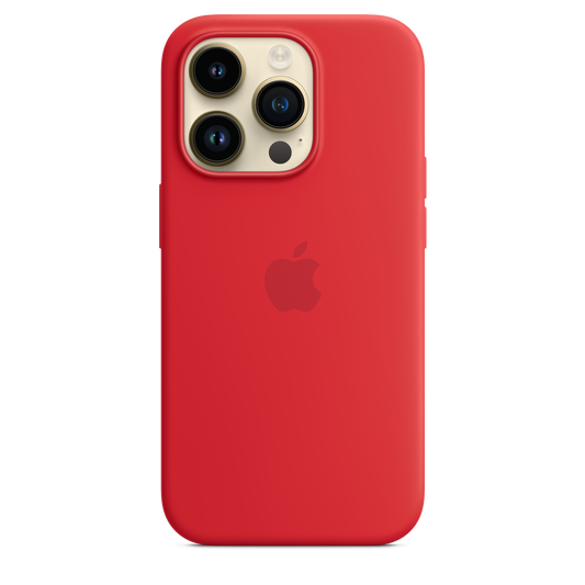 Siliconenhoesje met MagSafe voor iPhone 14 Pro - (PRODUCT)RED