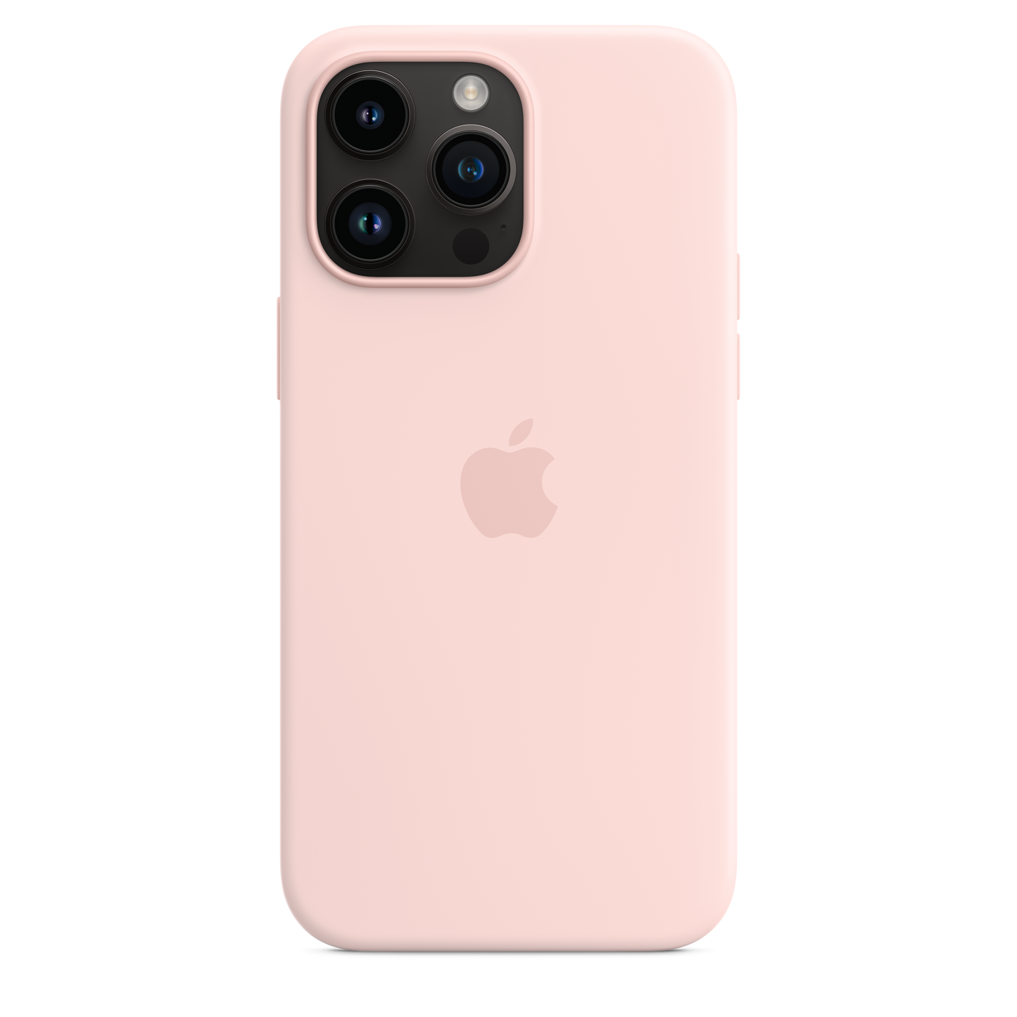 EOL Coque en silicone avec MagSafe pour iPhone 14 Pro Max - Rose craie