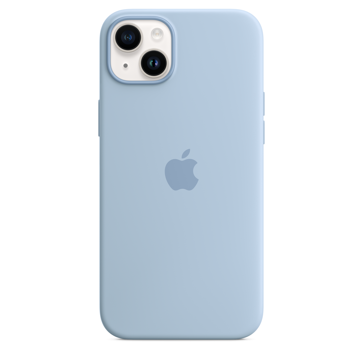 EOL Coque en silicone avec MagSafe pour iPhone 14 Plus - Bleu ciel