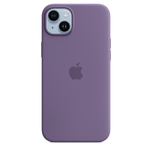 EOL Coque en silicone avec MagSafe pour iPhone 14 Plus - Iris