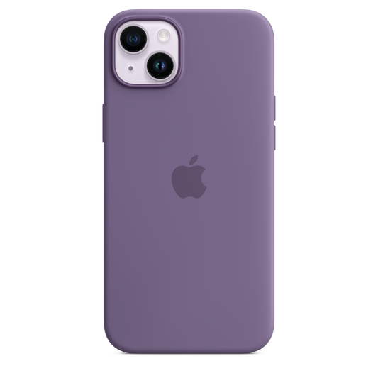 EOL Coque en silicone avec MagSafe pour iPhone 14 Plus - Iris