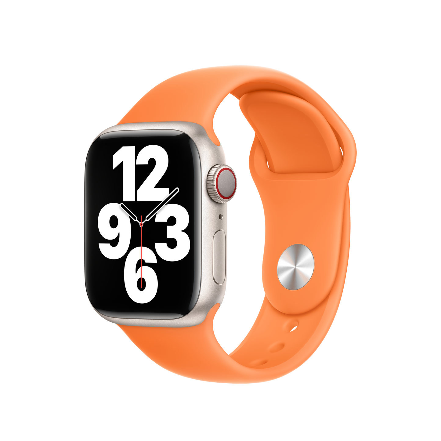 EOL Bracelet Sport - Orange vif (41 mm) - Regular