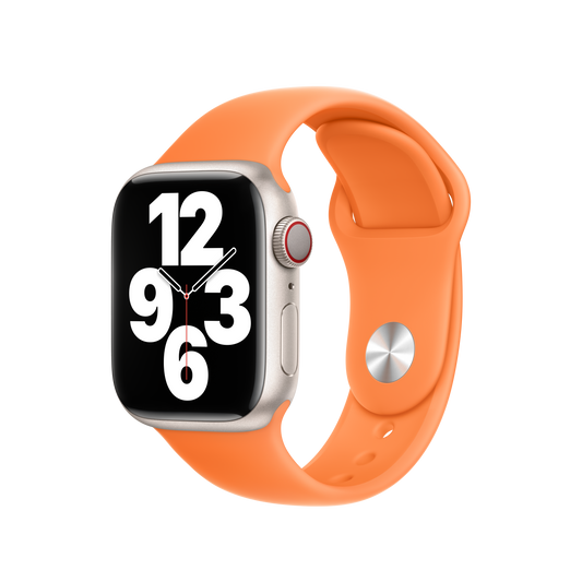 EOL Bracelet Sport - Orange vif (41 mm) - Regular