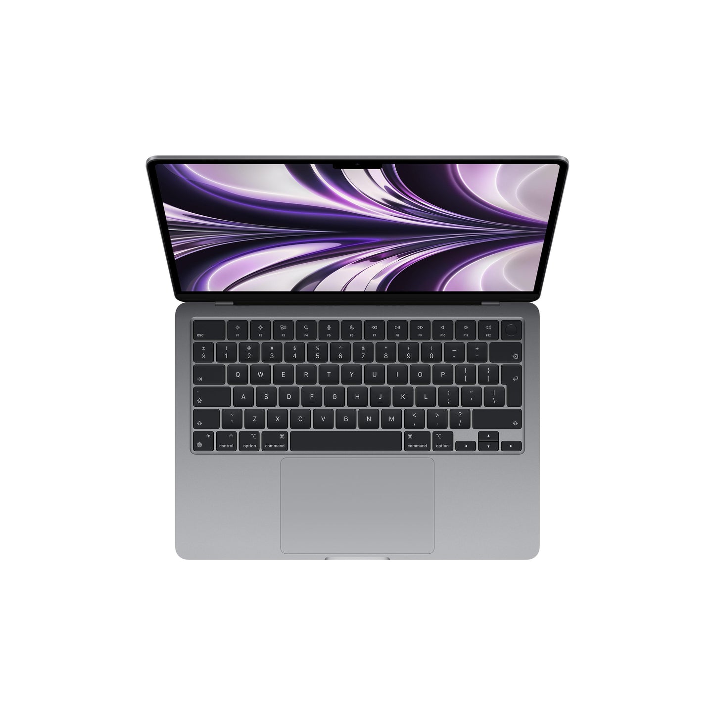 13-inch MacBook Air: Apple M2‑chip met 8‑core CPU en 8‑core GPU, 8 GB, 256 GB - Spacegrijs (Azerty FR)