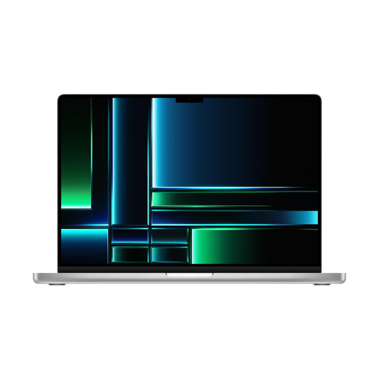 EOL MacBook Pro 16 pouces: Puce Apple M2 Pro avec CPU 12 cœurs et GPU 19 cœurs, 512 Go - Argent