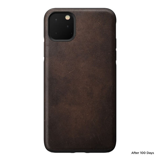 EOL Rugged Case voor iPhone 11 Pro Max - Rustiek Bruin