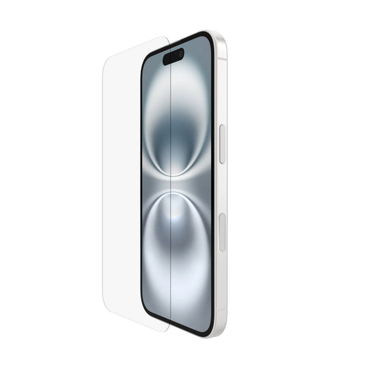 Belkin Protecteur d'écran pour iPhone 16 / iPhone 15 / iPhone 14 Pro - UltraGlass Anti-Microbial (BOXED)