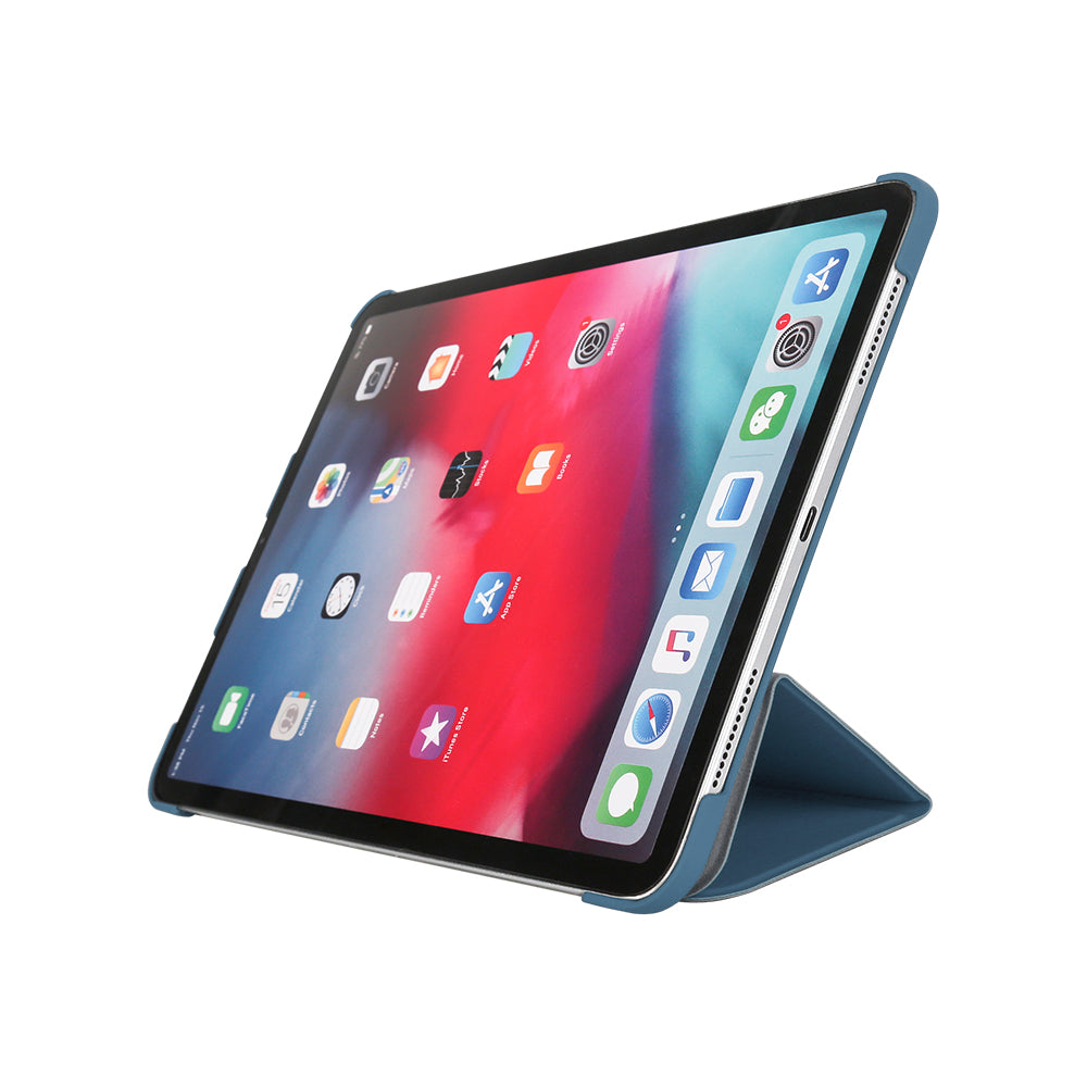 Pomologic BookCase pour iPad Air 11 pouces (M2) - Bleu marine