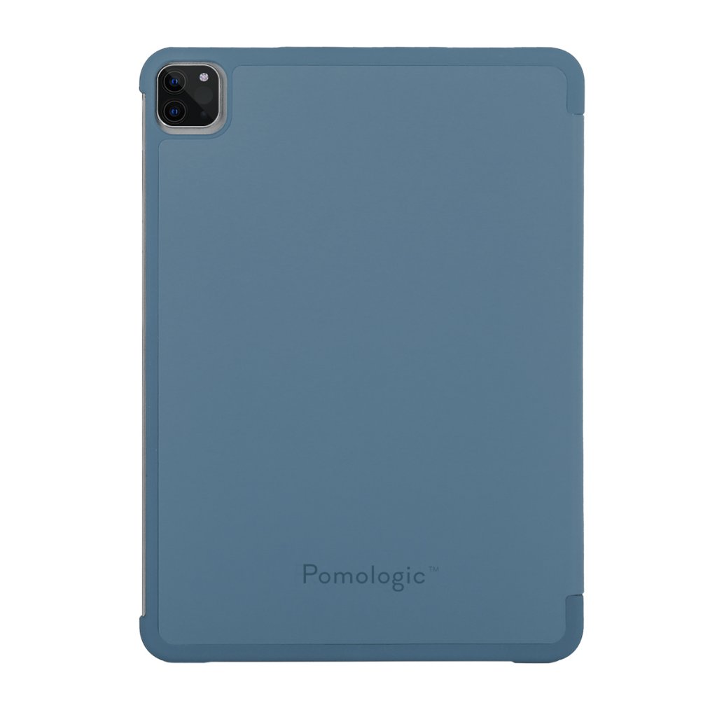 Pomologic BookCase pour iPad Air 13 pouces (M2) - Bleu marine