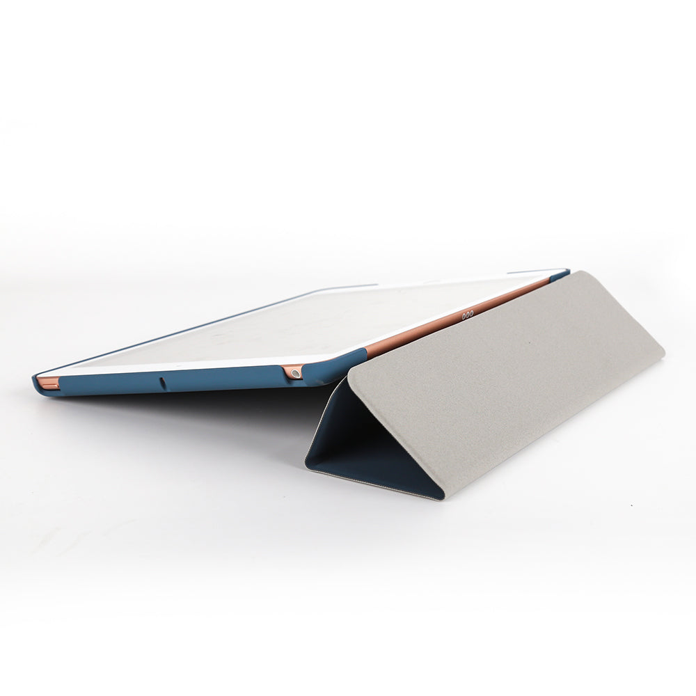 Pomologic BookCase pour iPad (9e gén.) - Bleu marine