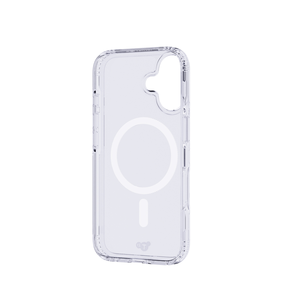 Tech21 Evo Clear MagSafe pour iPhone 16 - Transparent