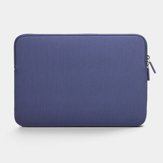 Trunk Ribbed Velvet Sleeve voor MacBook 13-inch - Bosbes