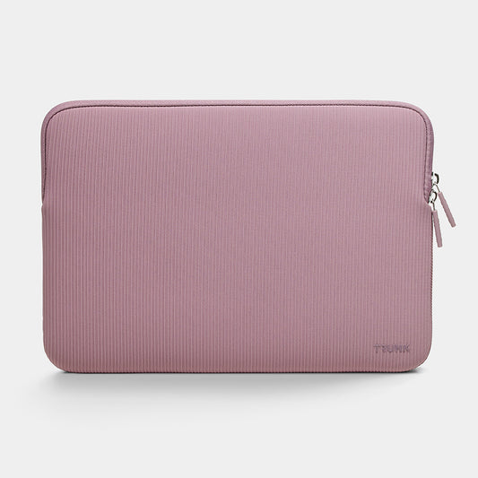 Trunk Ribbed Velvet Sleeve voor MacBook 13-inch - Roos