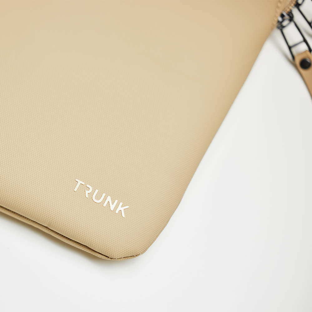 Trunk Housse Waterproof pour MacBook 13 pouces - Beige