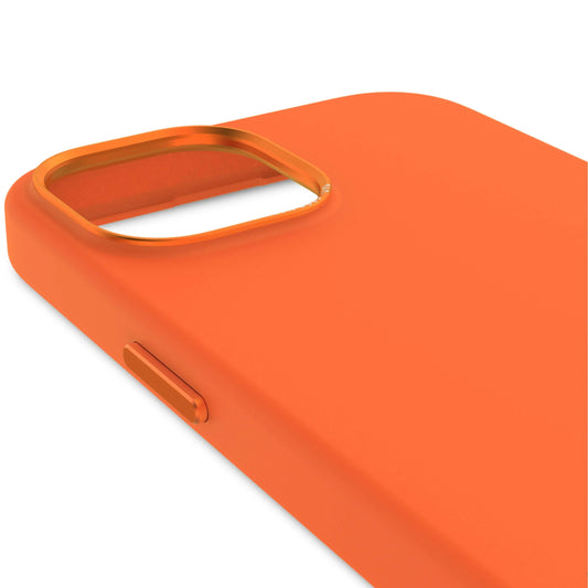 EOL Decoded Siliconenhoesje voor iPhone 15 Plus - Apricot Crush