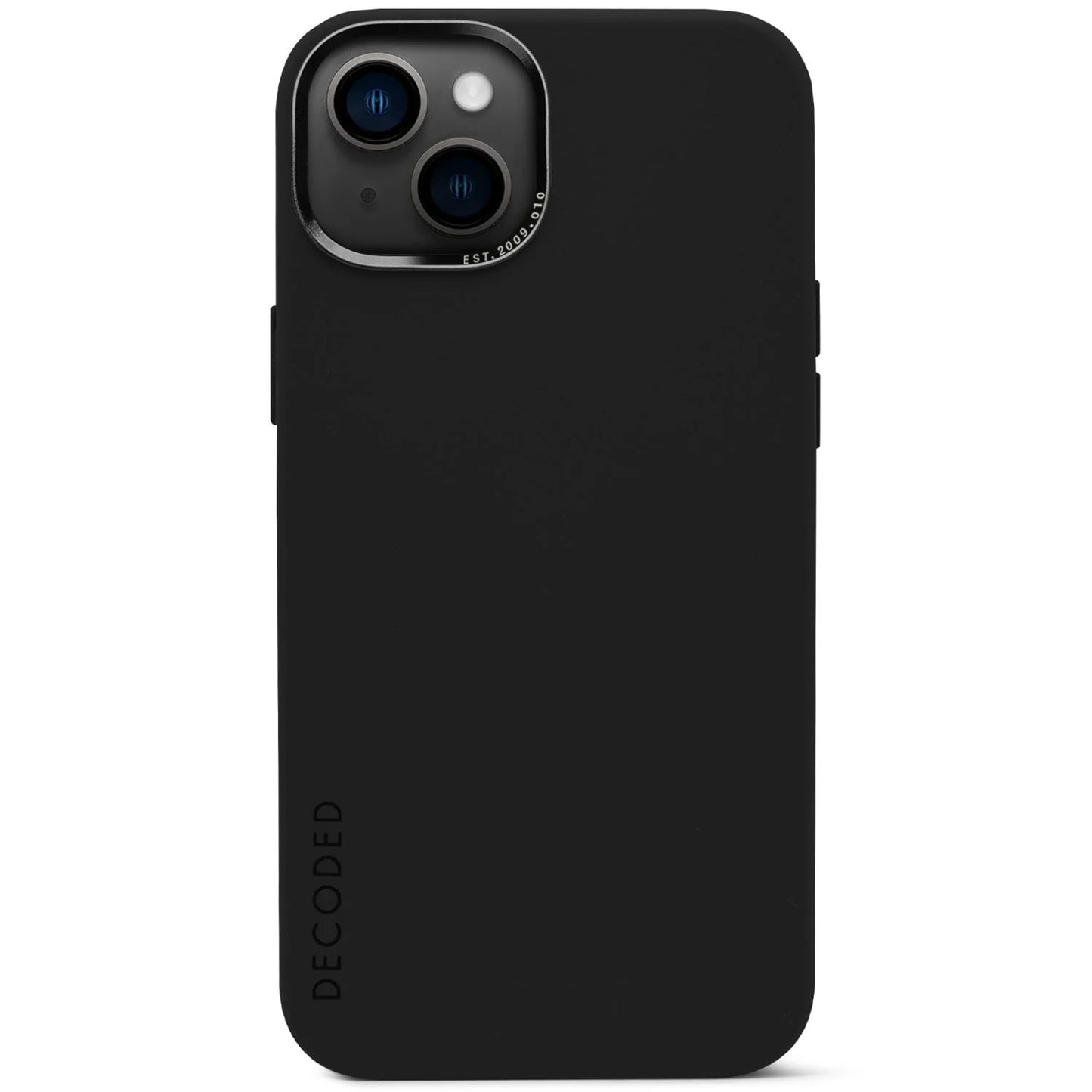 Decoded Antimicrobial Silicone Backcover pour iPhone 14 - Charcoal