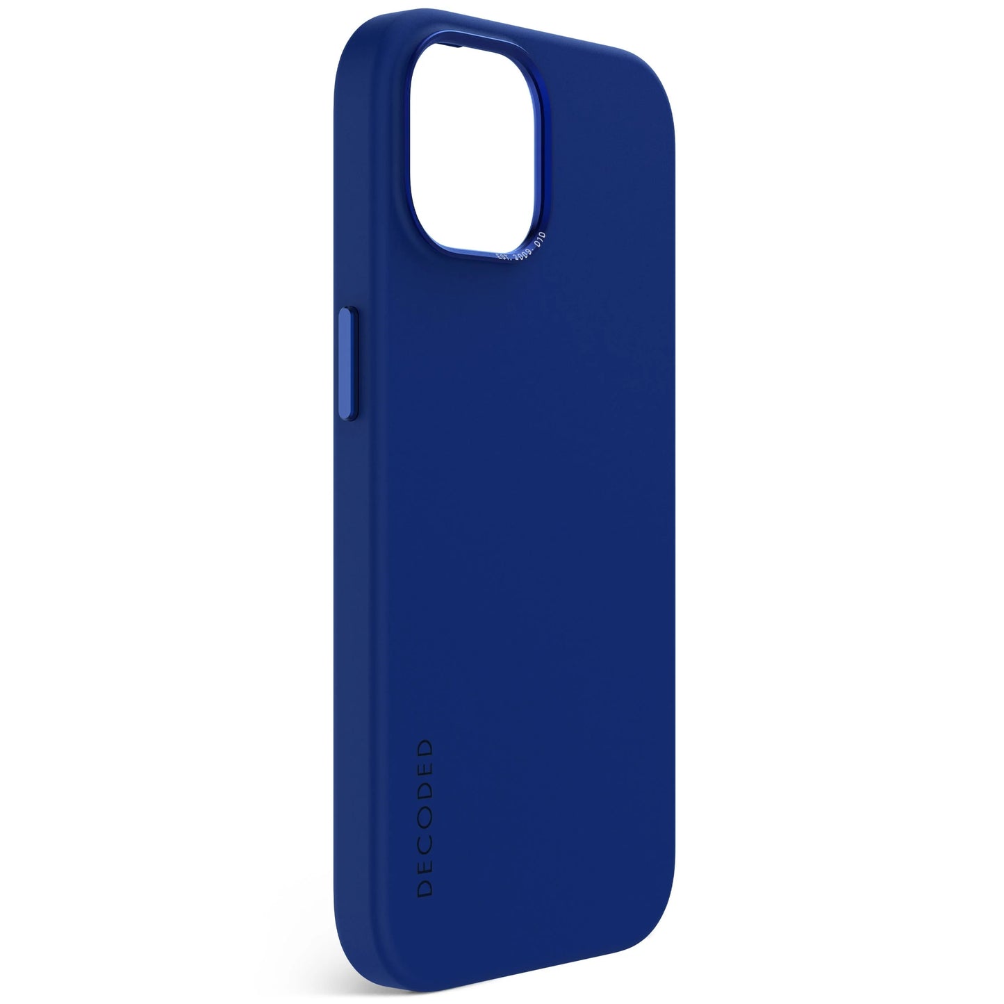 Decoded Siliconenhoesje voor iPhone 15 - Galactic Blue