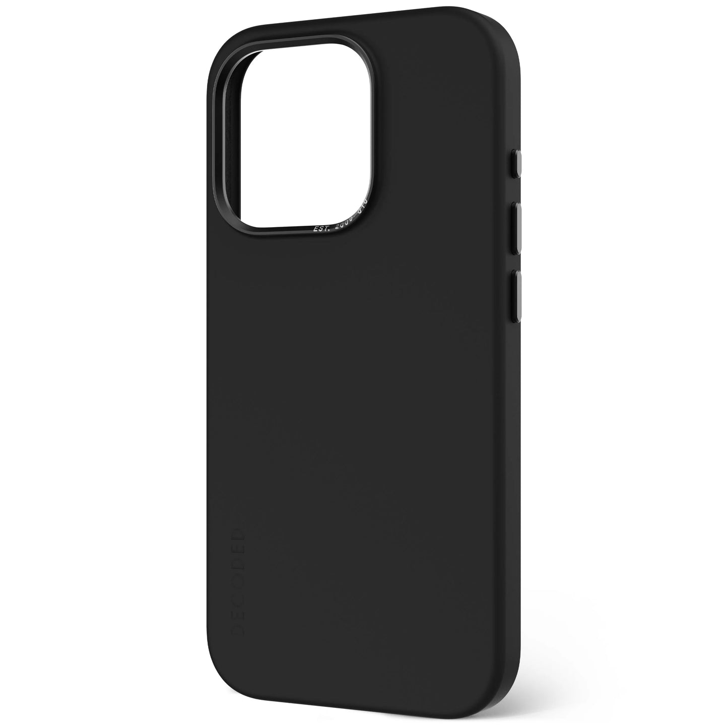 Decoded coque en silicone pour iPhone 15 Pro - Graphene