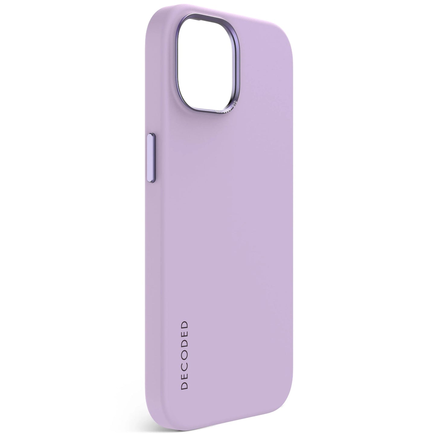 Decoded coque en silicone pour iPhone 15 Plus - Digital Lavender