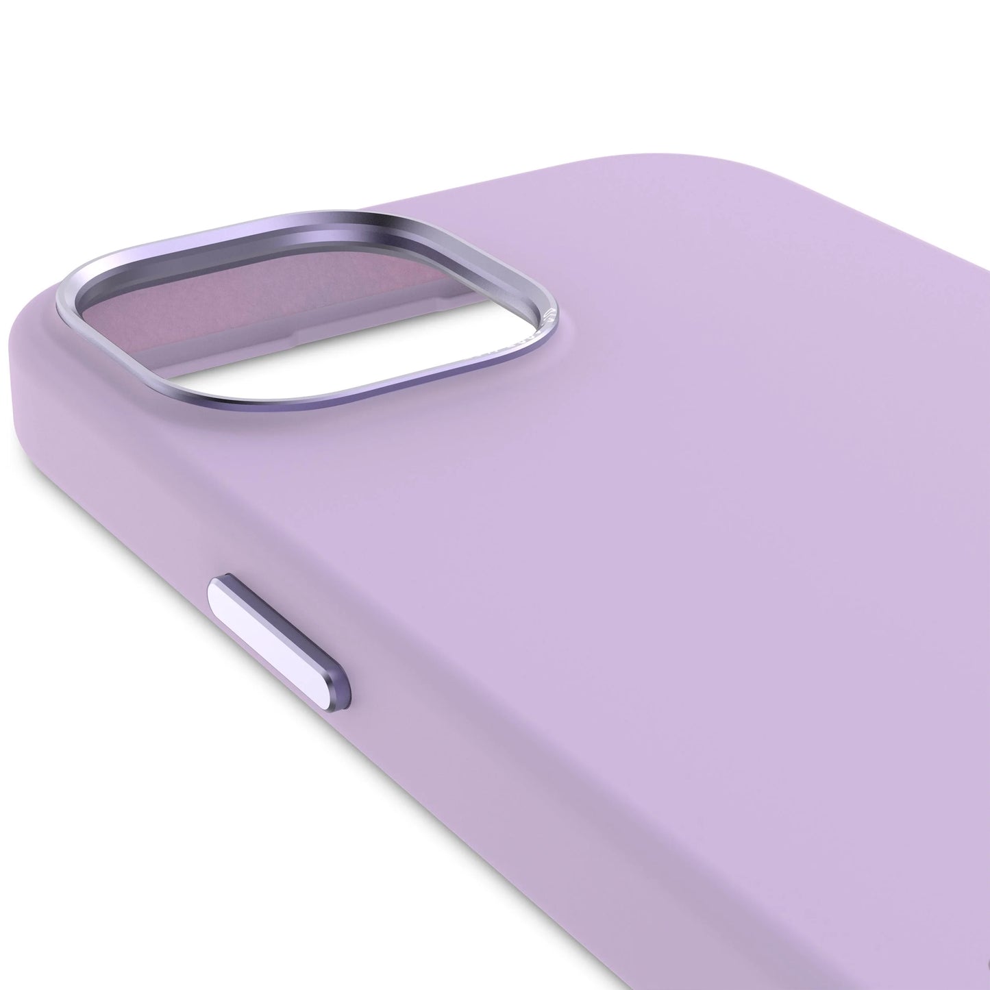 Decoded Siliconenhoesje voor iPhone 15 - Digital Lavender