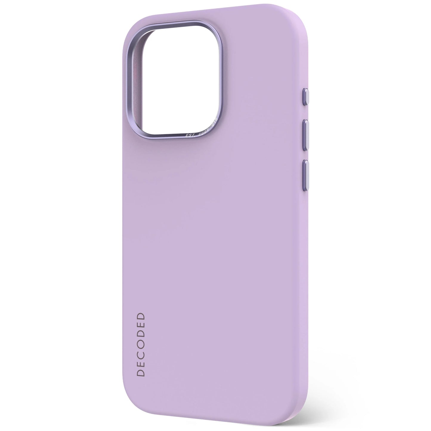 EOL Decoded coque en silicone pour iPhone 15 Pro Max - Digital Lavender