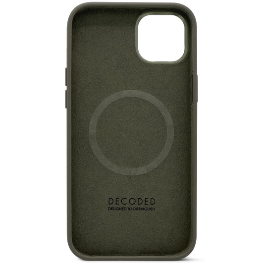 EOL Decoded Antimicrobial Silicone Backcover voor iPhone 14 - Olive