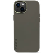 EOL Decoded Antimicrobial Silicone Backcover pour iPhone 14 - Olive