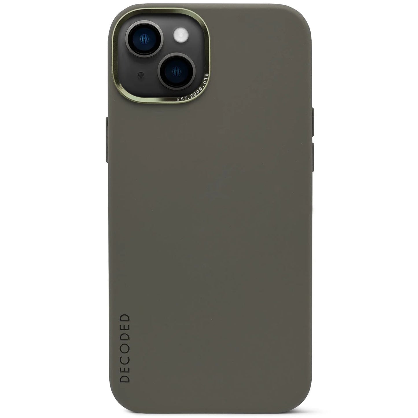 EOL Decoded Antimicrobial Silicone Backcover pour iPhone 14 Plus - Olive