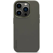 Decoded Antimicrobial Silicone Backcover voor iPhone 14 Pro Max - Olive