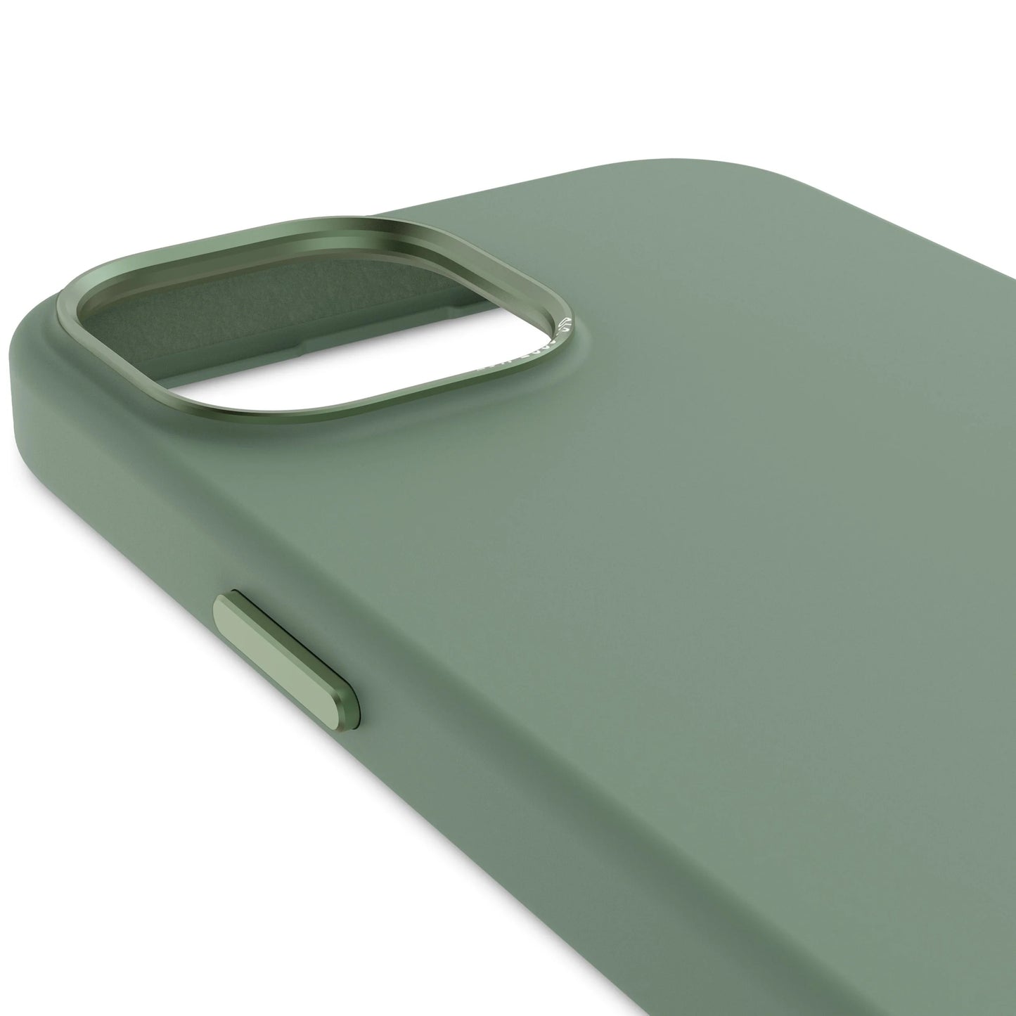 Decoded Siliconenhoesje voor iPhone 15 - Sage Leaf