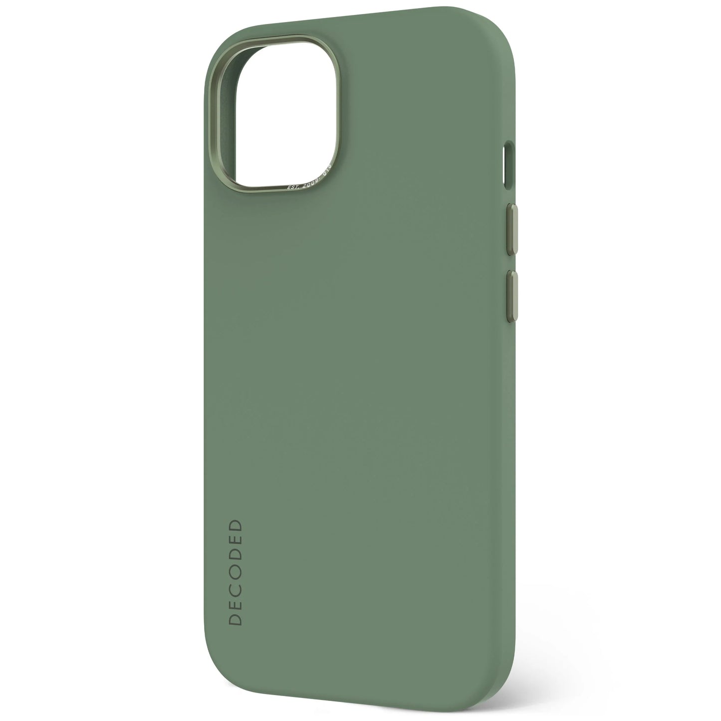 Decoded coque en silicone pour iPhone 15 - Sage Leaf