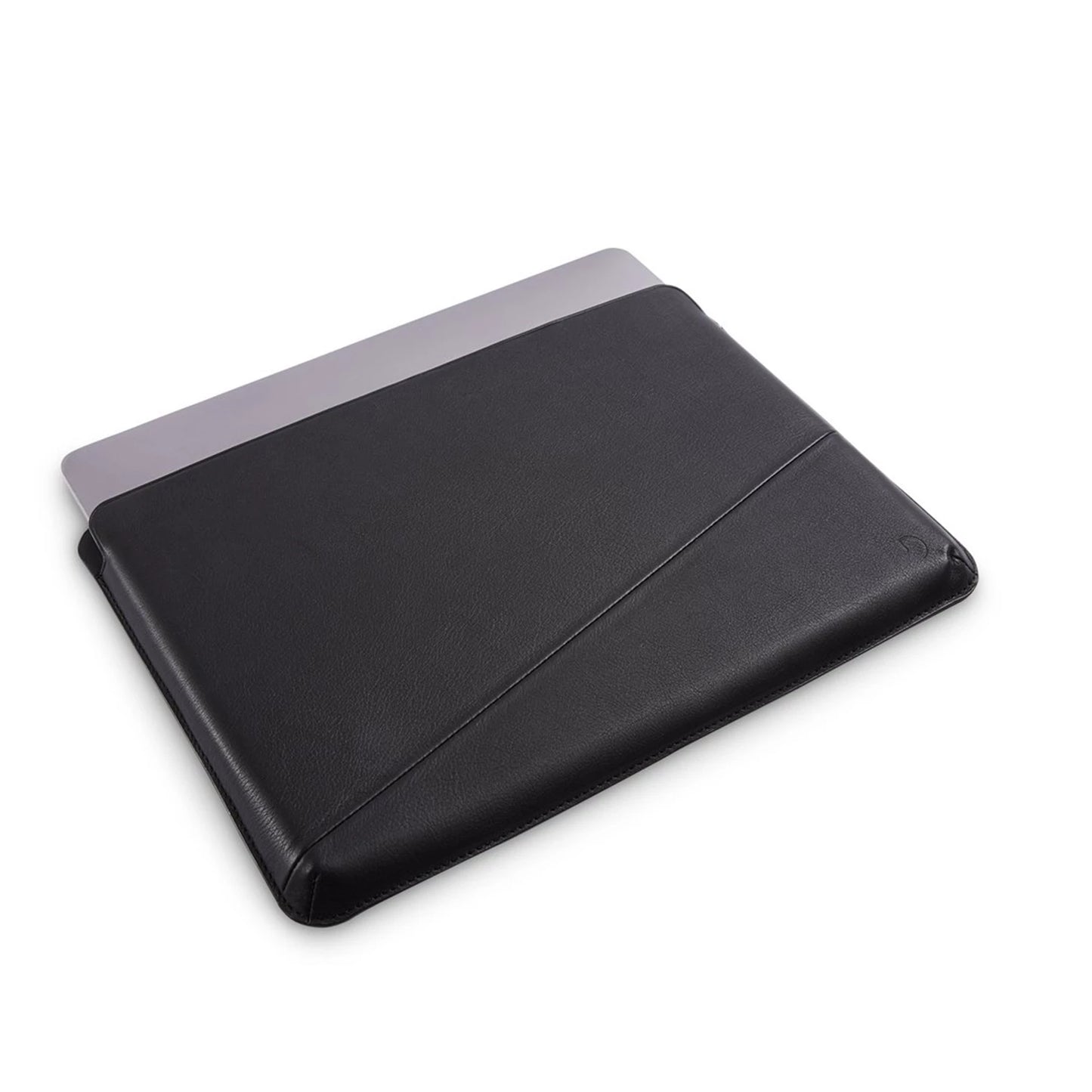 Decoded Leren frame sleeve voor MacBook 13-inch - Zwart