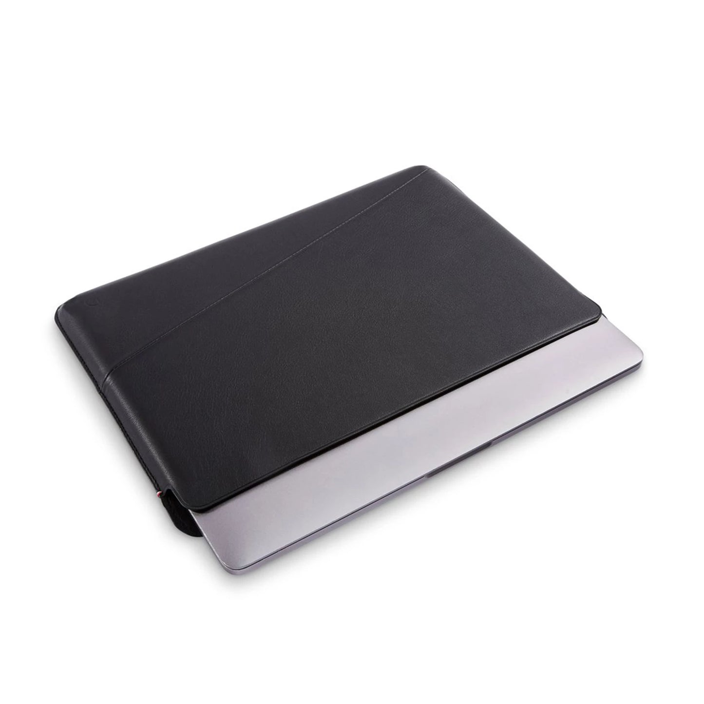 Decoded Leren frame sleeve voor MacBook 13-inch - Zwart