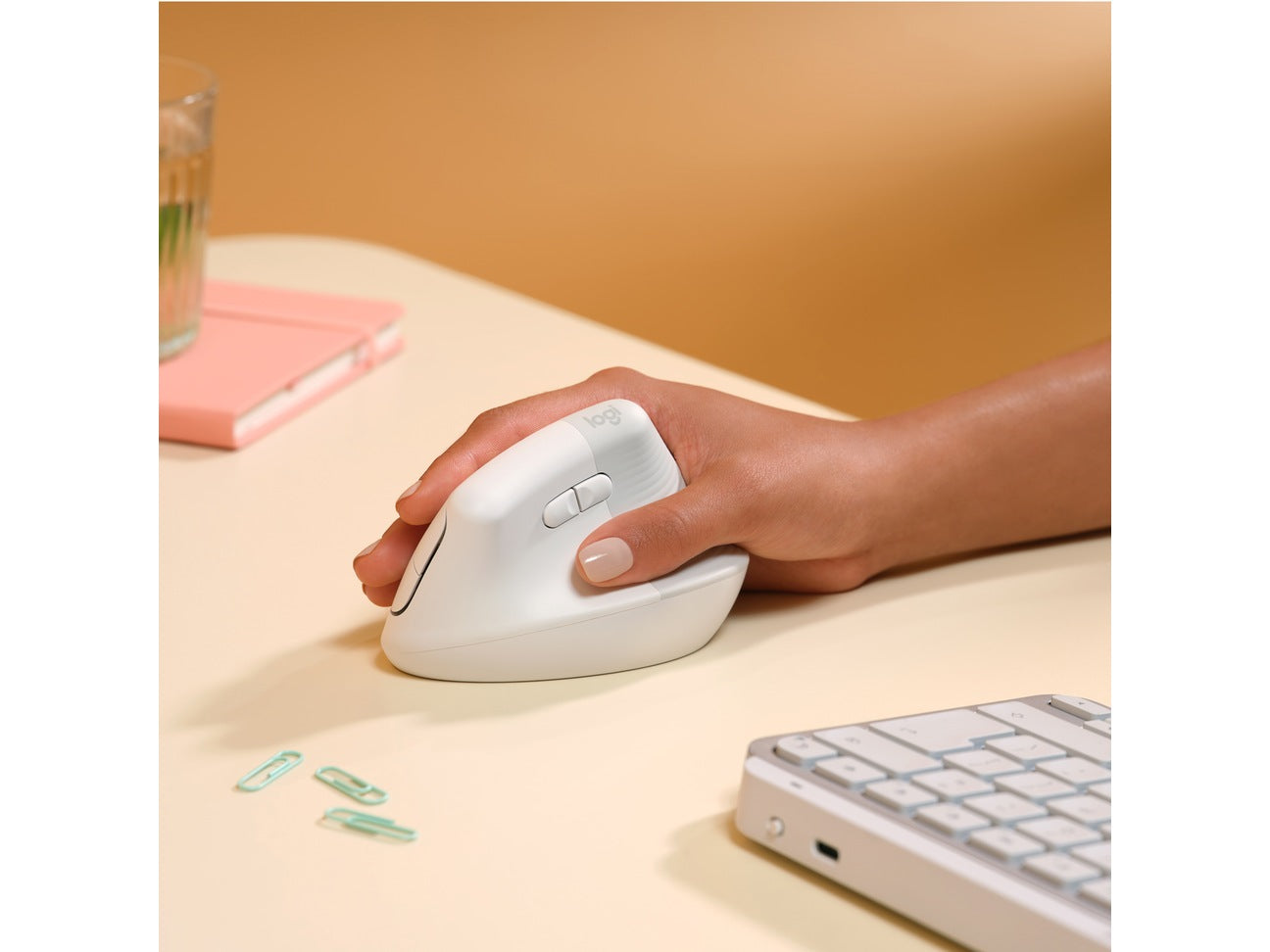 Logitech Lift pour Mac - Souris Ergonomique Verticale