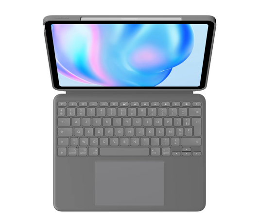 Logitech Combo Touch - Keyboard Case pour iPad Air 13-inch (M2) - FR (Azerty) - Oxford Grey