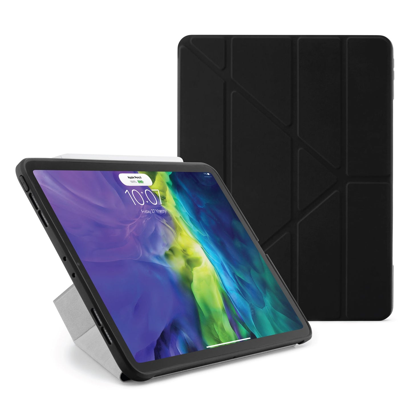 Pipetto Origami Original Case pour iPad Pro 11 pouces (3e gén.) - Noir