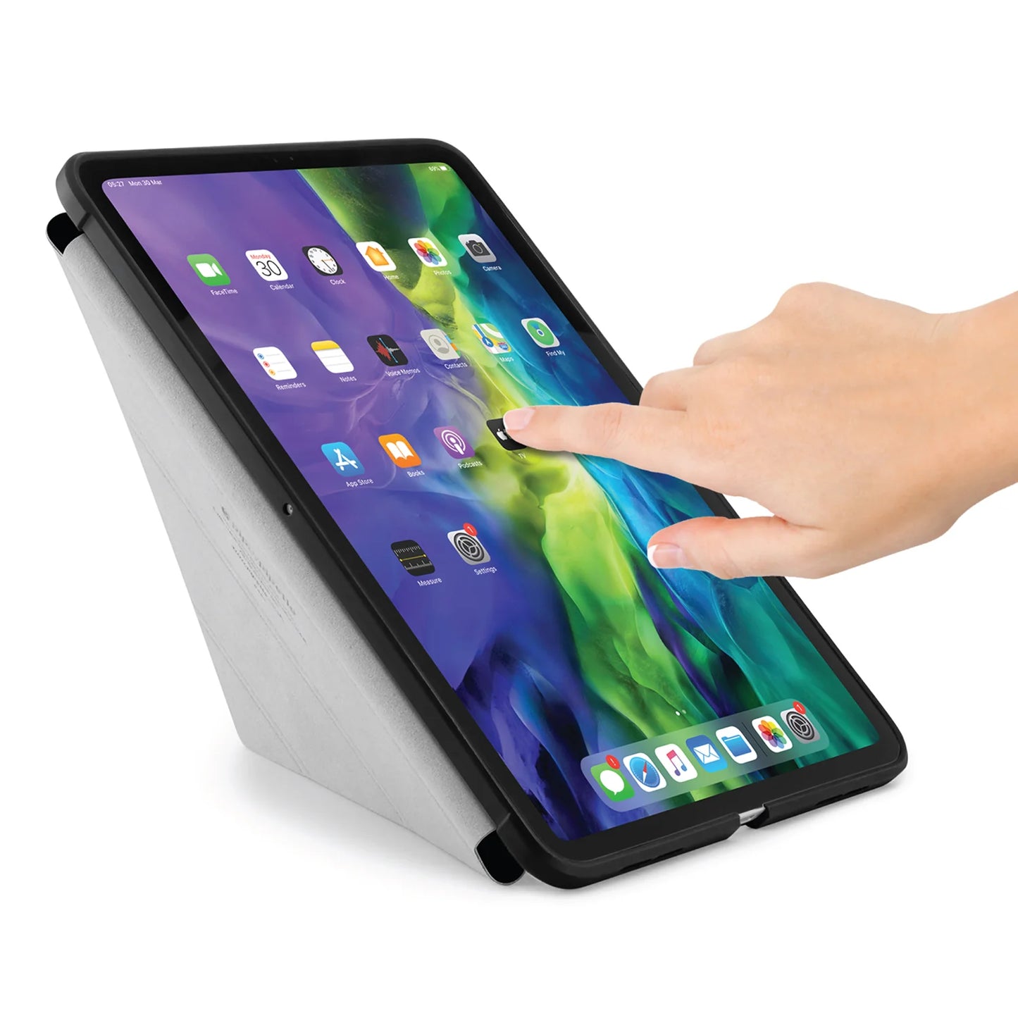 Pipetto Origami Original Case pour iPad Pro 11 pouces (3e gén.) - Noir