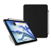 Pipetto Origami Pencil Case pour iPad Air 11 pouces (M2) / iPad Air 10,9 pouces (2022/2020) - Noir