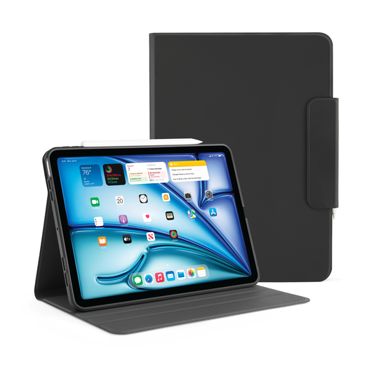 Pipetto Rotating Folio Case pour iPad Air 13-inch (2024) - Noir