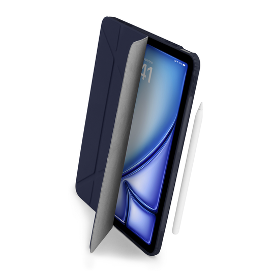 Pipetto Origami Case pour iPad Air 13 pouces (M2) - Bleu foncé