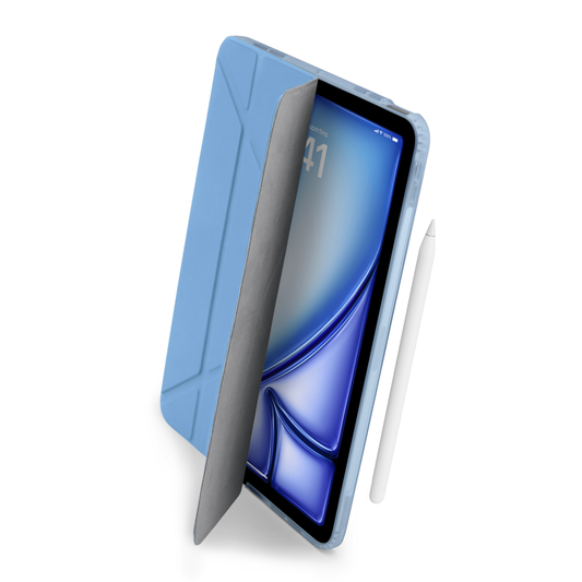 Pipetto Origami Case pour iPad Air 13 pouces (M2) - Bleu clair