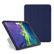 EOL Pipetto Origami Case pour iPad Air 10,9 pouces (2022/2020) / iPad Air 11 pouces (M2) - Bleu foncé