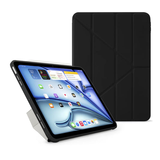 Pipetto Origami Case pour iPad Air 11 pouces (M2) / iPad Air 10,9 pouces (2022/2020) - Noir