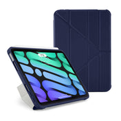 Pipetto Origami Case pour iPad mini 8,3 pouces (6e gén.) - Bleu Foncé