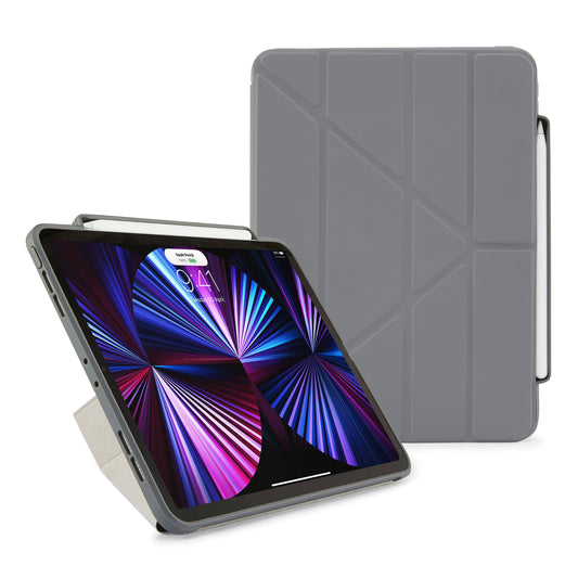 Origami Pencil Case pour iPad Pro 11 pouces (3e gén.) - Gris