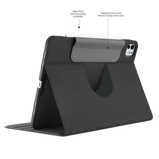 Pipetto Rotating Folio Case pour iPad Pro 11 pouces (M4) - Noir