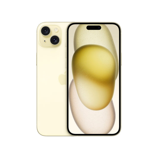 iPhone 15 Plus, 128 Go, Jaune