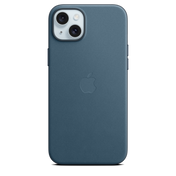 Coque en tissage fin avec MagSafe pour iPhone 15 Plus - Bleu Pacifique